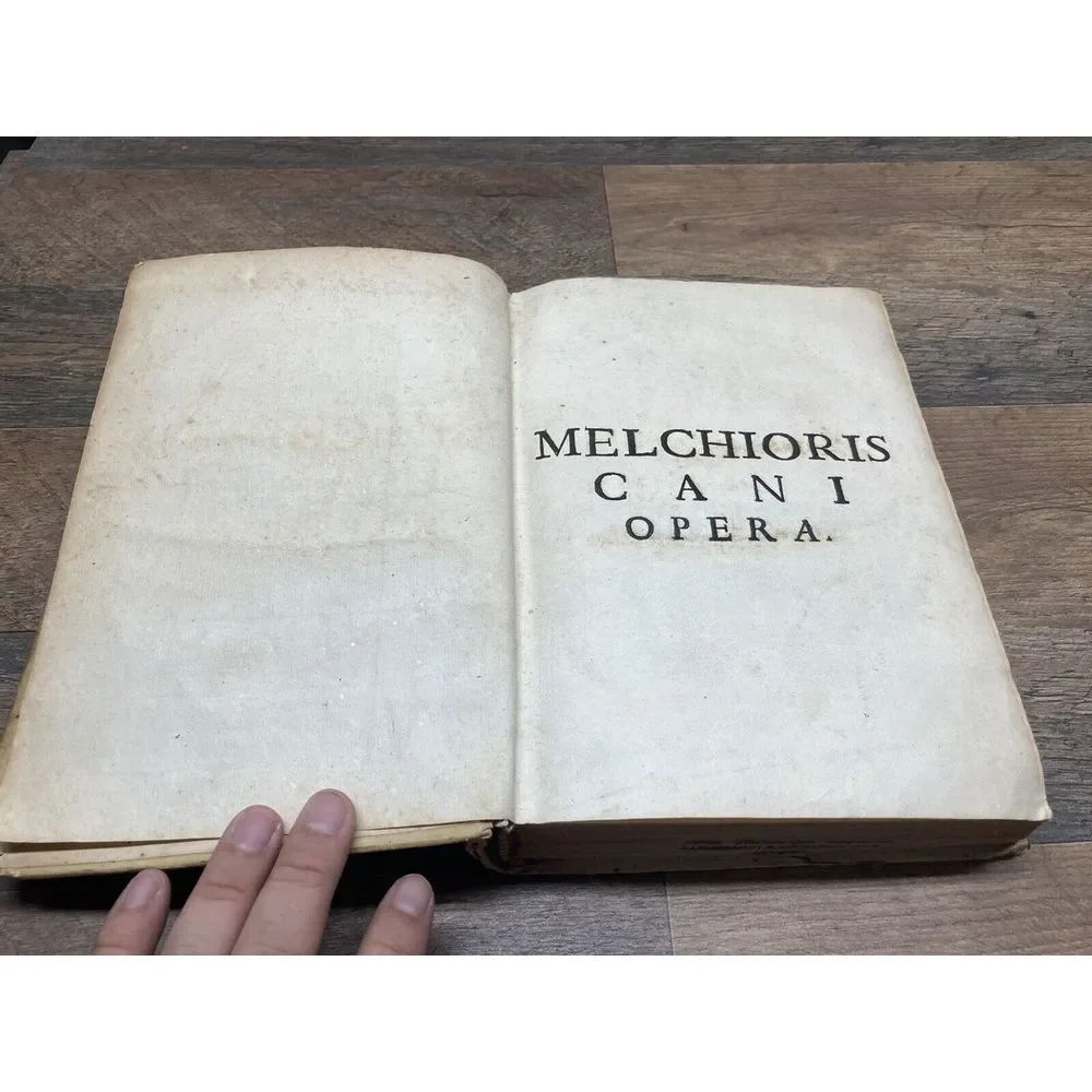1746 Melchioris Cani Episcopi Canariensis Ex Ordine Praedicatorum‎ -Melchor Cano